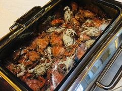 蒸花盖蟹-大连海创科技交流中心自助餐厅