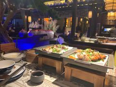 自助取餐区-绿茶餐厅(千岛湖银泰城店)