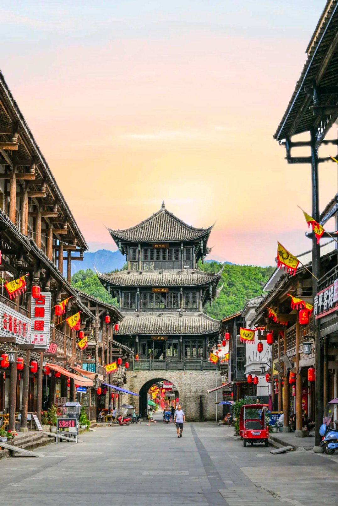 超级松弛感!我在青川清溪古镇找到了🎐
