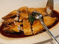 黄油花雕浸笋壳鱼-玫瑰厅上海菜(兴国路店)