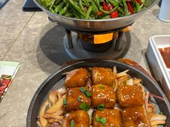 嗯香锅芸豆丝-月枫江南小馆(绿地缤纷广场店)