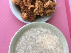 花生汤和炸醋肉-清源山风景区