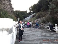 老爷山的前山台阶-老爷山风景区