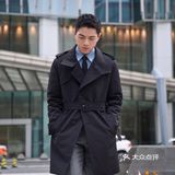 男士职场穿搭,风衣羽绒服让冬日温暖又帅气