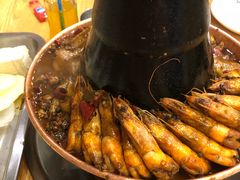 虾-超越炭火牛蛙火锅鸡(河东店)
