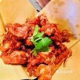 饼加肉的快乐，还有东北麻辣烫，看着世界杯绝了[强]