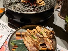 -草家酱蟹炭火烤肉店(珲春南路一店)