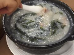 猪展肉瑶柱紫菜粥-中山国际酒店中餐厅