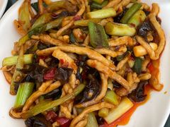 鱼香肉丝-李连贵酒家熏肉大饼(昆明街店)