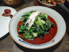 白灼油麦菜-老灶房-四川土菜(铁牛广场店)