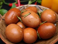 茶叶蛋-馋笼小食堂-青岛大虾包(繁花里店)