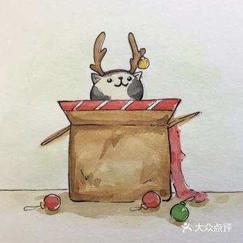 终于找到可以自己画的插画了