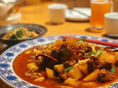 新疆大盘鸡-胖老汉椒麻鸡清真新疆菜(西御街店)