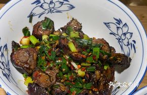Stir-fried Wild Garlic with Preserved Duck