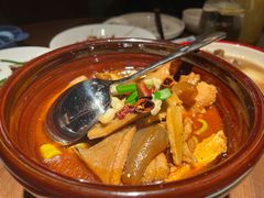 武当山竹笋牛杂煲-清水亭湖北菜(大屯DT51店)