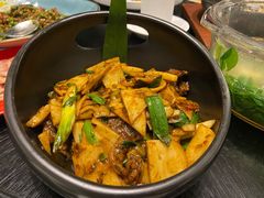柠檬叶干巴炒饵块-翠湖宾馆·中餐厅