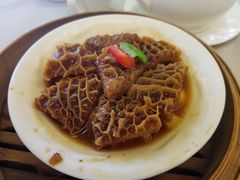 沙茶酱蒸金钱肚-悦湖公馆