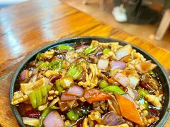 鱿鱼爆腰花铁板-卢庄(江汉路店)