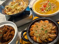 石板蒜蓉虾-小菜园新徽菜(无锡宜家荟聚中心店)