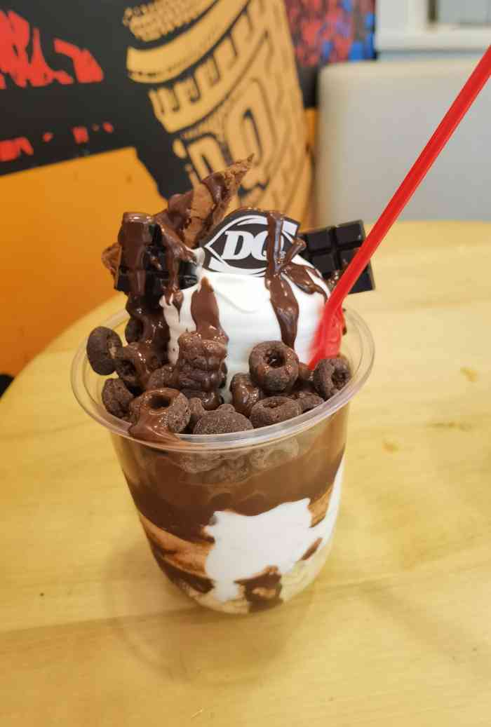 dq(汉街购物中心店)-"红丝绒做成这样.颜值差评,和dq其他店差.