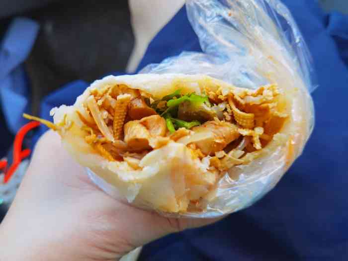 芙蓉饼(民生百货骡马市店)-"早就听说过的一家安徽特色卷饼 门面很小