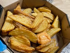 特色薯条配奶酪酱-Tubestation站点比萨(五道营店)