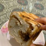 紫米面包 巴掌大一个 紫米不多