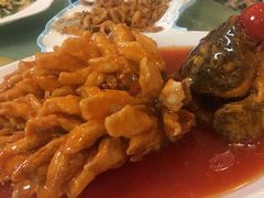 糖醋桂鱼-肘子酥(王顶堤店)