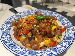 炒苦槠豆腐-欧记大排档·景德菜(上海首店)