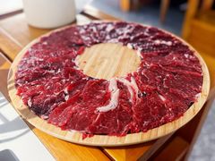 牛肉三拼-周潮發·潮汕·沙茶鲜牛肉火锅(嘉定宝龙店)