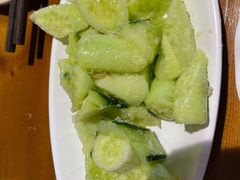 蒜泥黄瓜-守柴炉烤鸭&顺水鱼馆(合生汇店)