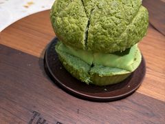 抹茶奶冻菠萝包-大树餐厅(环球港店)