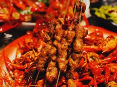 羊肉串-沪小胖小龙虾(淮海中路旗舰店)