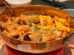 蒜香拼盘-浩海火燒雲傣家菜(芮欧百货店)