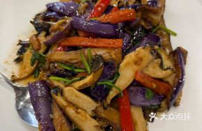 Abalone Stir-Fried with Hangzhou Eggplant