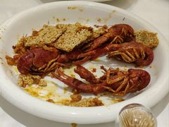 咸蛋黄锅巴焗龙虾-御苑宾馆-中餐厅