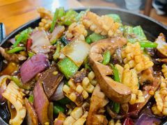 鱿鱼爆腰花铁板-卢庄(江汉路店)