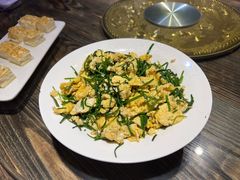 沙葱炒鸡蛋-格日勒阿妈蒙古厨房(大召店)