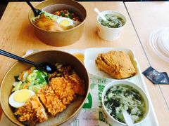 麻婆豆腐烤腿饭芙蓉汤-德克士(前门店)