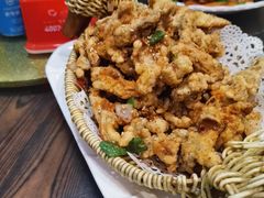 椒盐蘑菇-兄弟江湖东北老菜(三井街道店)