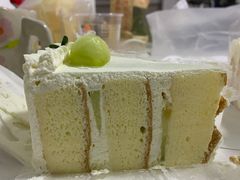 玫珑蜜瓜芝士糯米蛋糕-野路甜点铺(松柏路店)