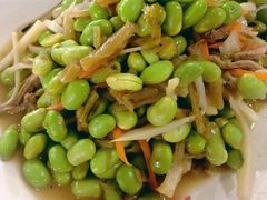 雪菜炒毛豆-凤嫂农家乐(梁弄店)
