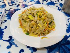 海鲜炒鱼面-王庄阿咪海鲜大排档(上下杭店)
