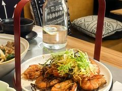 鲜虾茶树菇-既白·创意融合料理(海甸岛店)