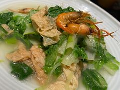 腐皮杭白菜-老头儿油爆虾·知味杭州(爱琴海购物中心)