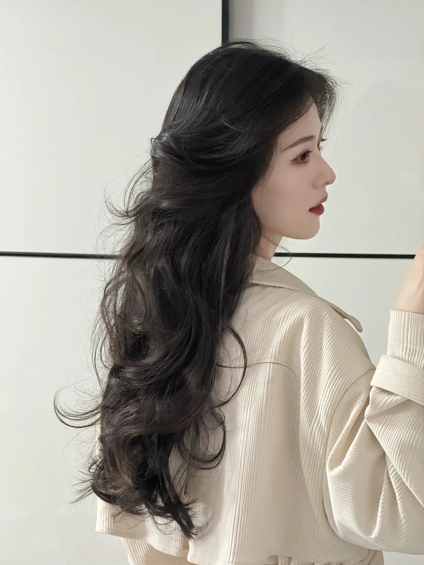 卷发的慵懒魅力