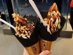 那么大圆筒脆皮巧克力味花生-麦当劳(怡景店)