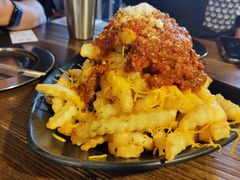 辣肉酱薯条-MI WU FACTORY米屋美食工厂餐厅(绿地店)
