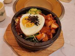 烤鸡腿石锅拌饭-七八冷面·延边朝鲜族美食(欢乐谷店)