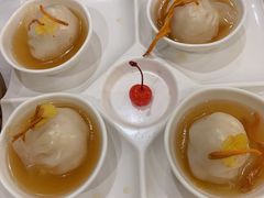 虫草花参汤浸虾饺-和乐喜宴海鲜酒家(骏荣广场店)